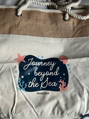 Little Mermaid by Pandora Beach Tote